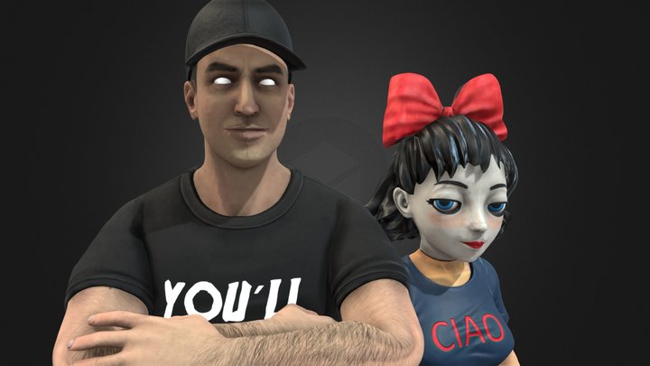 Vince Livings and Pen Livings 3D Model
