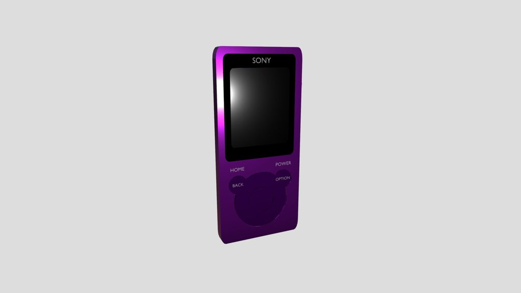 Purple MP3 Player