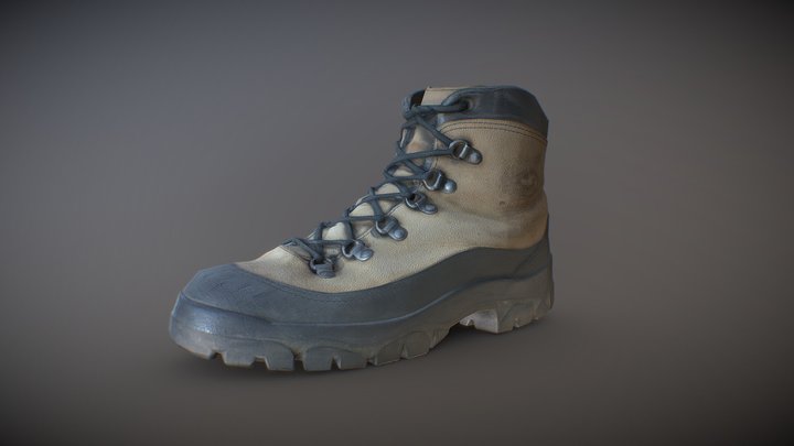 Vibram Boots 01 (Downloadable) 3D Model