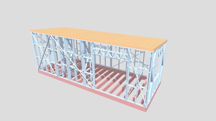 SFI200 Granny Flat 8_0x3_0 3D Model