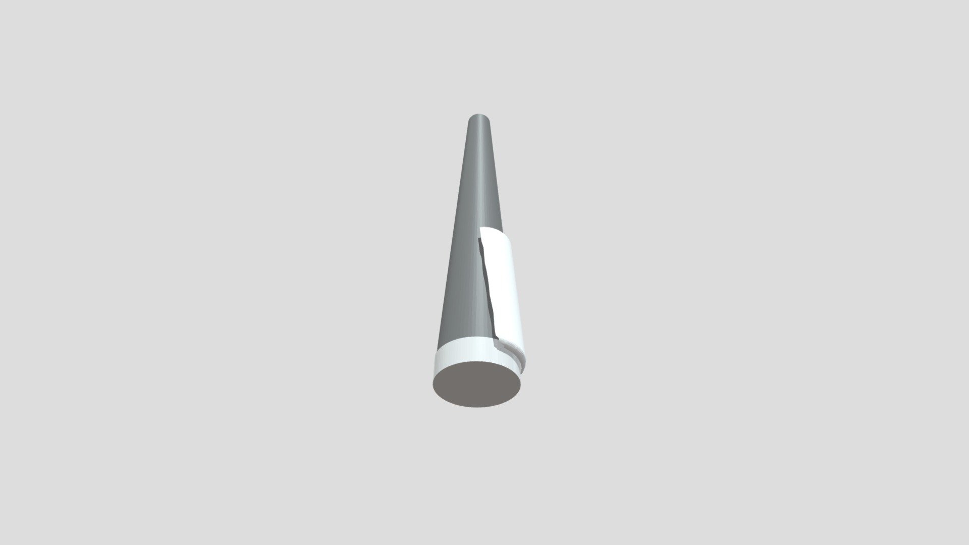 Preroll Tube cone for joint cannabis - 3D model by Drdesign13 ...