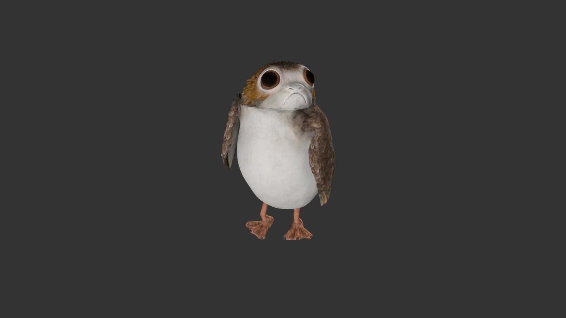 Porg - Download Free 3D model by Mind Mulch for The Masses ...