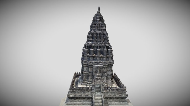 Candi Nandi - Prambanan 3D Model