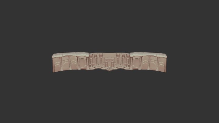 Vanguards - Backdrop Mesh 3D Model