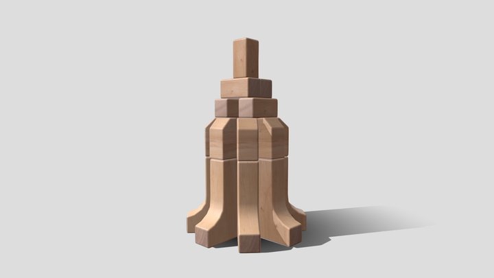McCarthy_Unit_Block_Castle 3D Model
