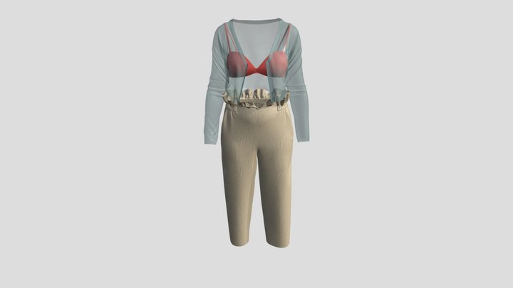 Lombok Cover Up 3D Model