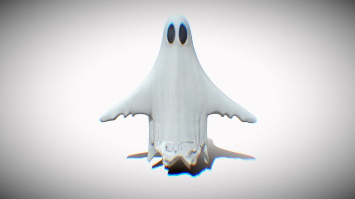 white ghost 3D Model