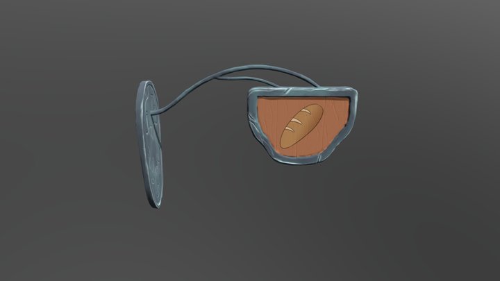 Sign 3D Model