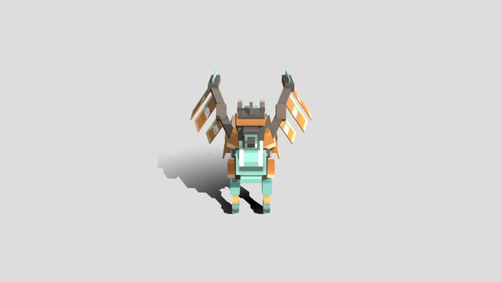 Dragon M 3D Model