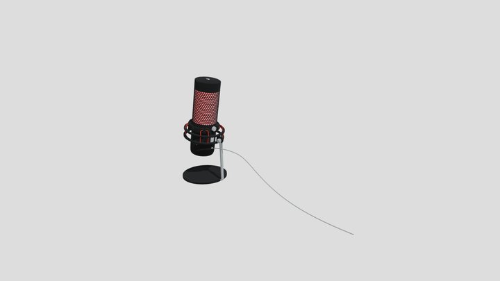 Microphone X 3D Model