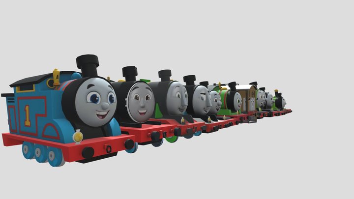 All Engines Go 1 - 12 3D Model