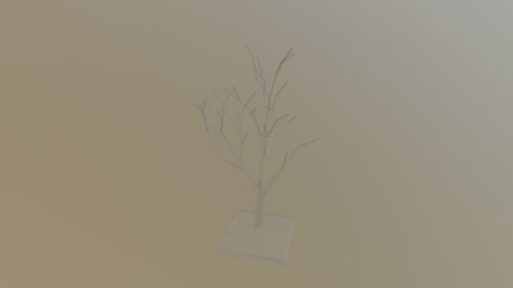 Christian Book And Tree For Salve 3D Model