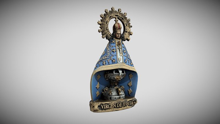 Virgen de Juquila 3D Model
