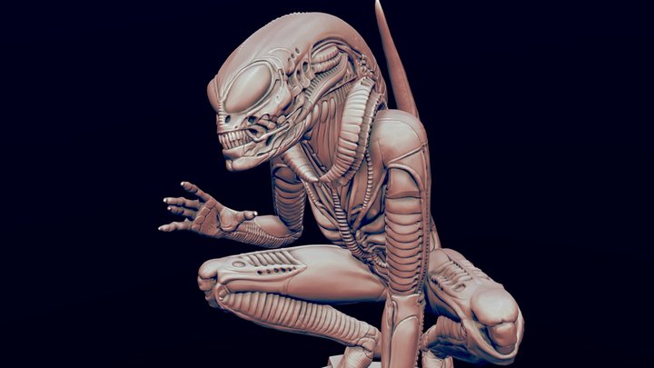 Starbeast Alien 3D Printing Miniature 3D Model
