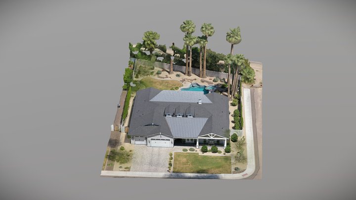 Arizona 5 Bedroom House 3D model 3D Model
