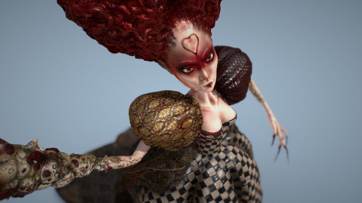 Queen of Hearts - wrong 3D Model