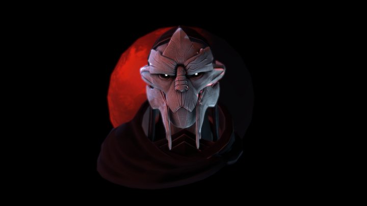 Mass Effect: Saren Arterius 3D Model