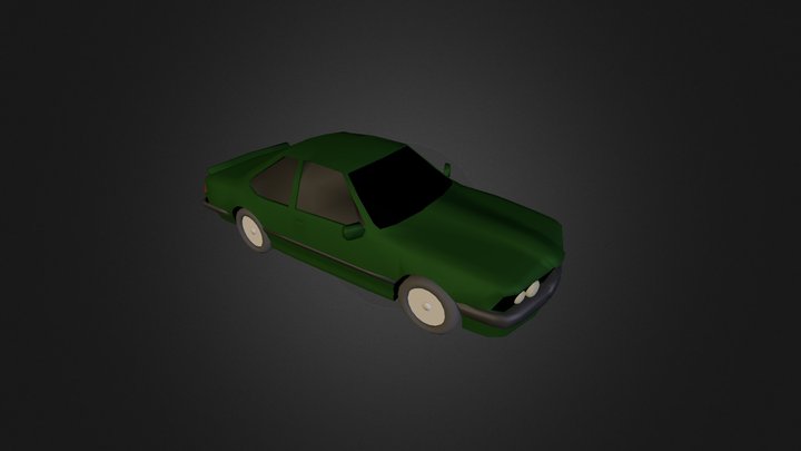 1983 BMW 3D Model