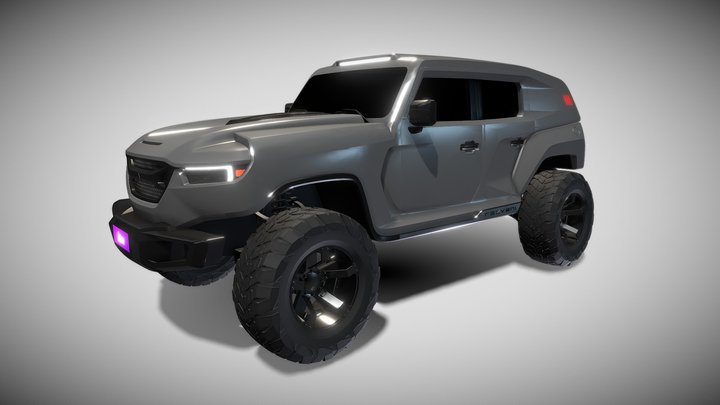 Rezvani Tank - 2020 3D Model
