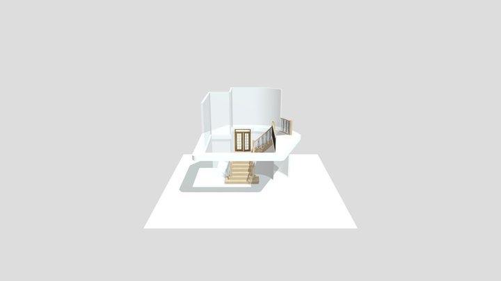 16440 S Alberta Ct. STAIR DRAWING 10-05-2021 3D Model