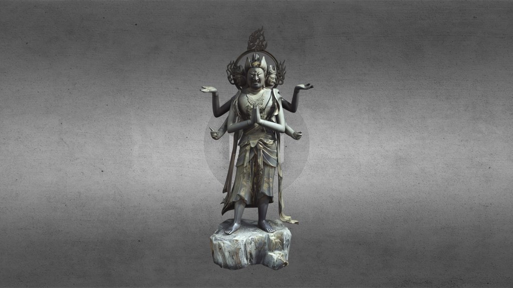 京都三十三間堂二十八部眾-阿修羅