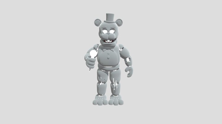 Withered Freddy 3D Model