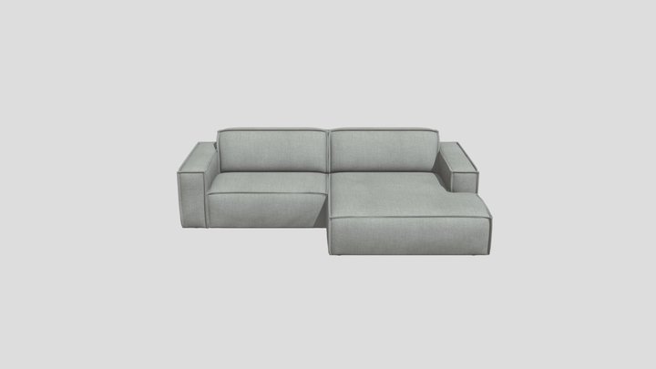Edge Corner Sofa 3D Model
