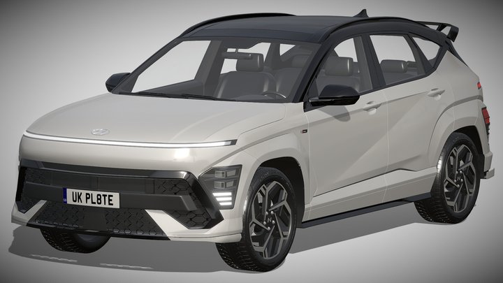 Hyundai Kona N Line 2024 3D Model