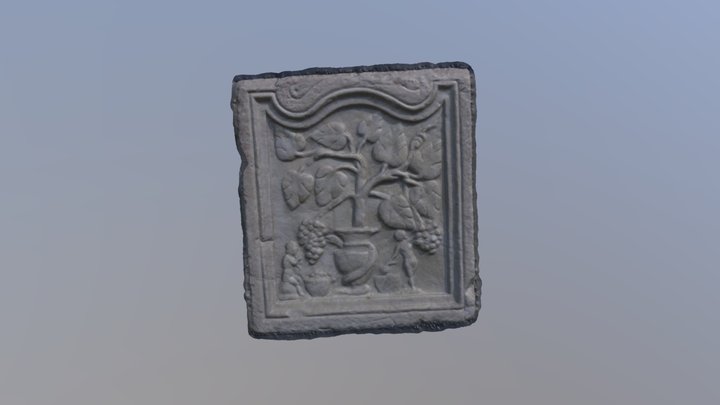 Roman stone 3D Model