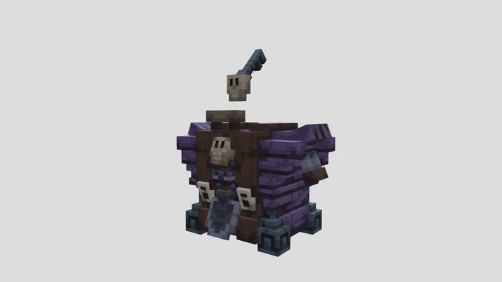 Witch Crate 3D Model