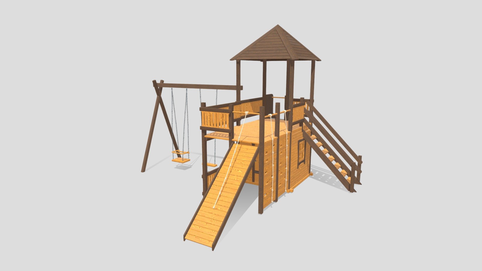 3702 Детский домик "Винни" — Sketchfab embed 3D viewer