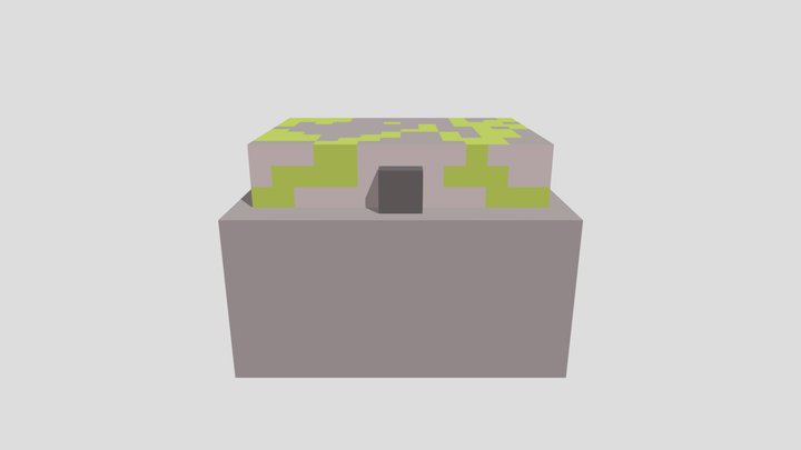 MineCraft Chest 3D Model