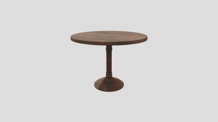Medieval Table: Post Fight 3D Model