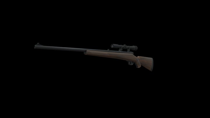Zastava LK M70 Hunting Rifle – Free 3D Model STL