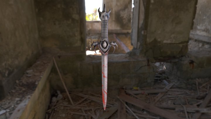Stone Sword 3D Model