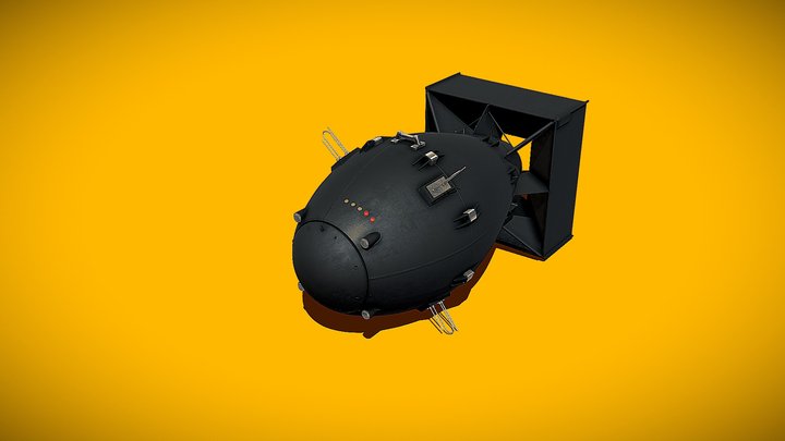 FatMan Mrk 3 Nuke 3D Model