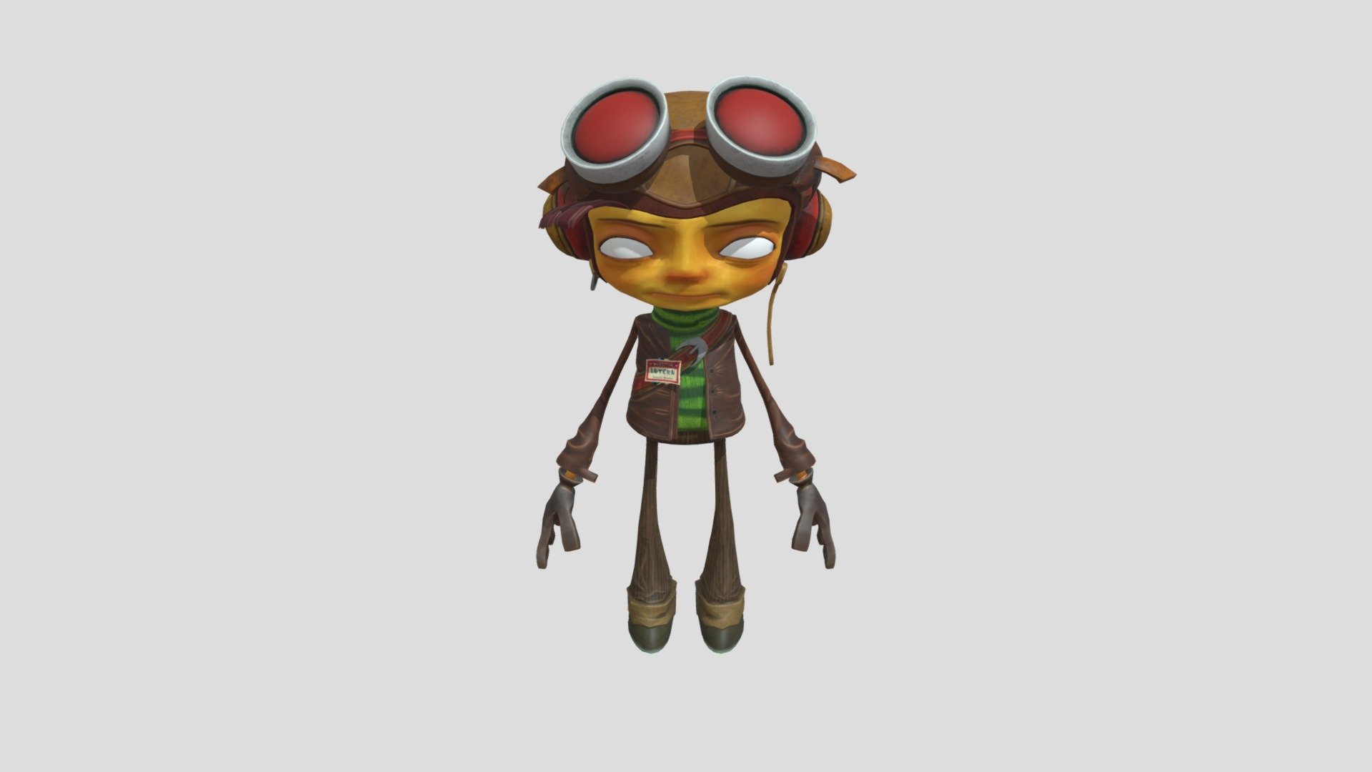 PC Computer - Psychonauts 2 - Raz Psychonauts 1 - 3D model by ...