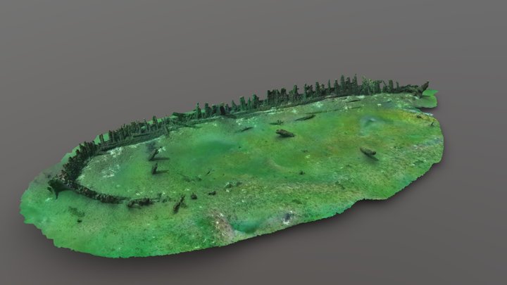 Guenter's Wreck - Lake Ontario 3D Model
