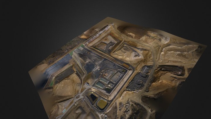 Waste Treatment 3D Model