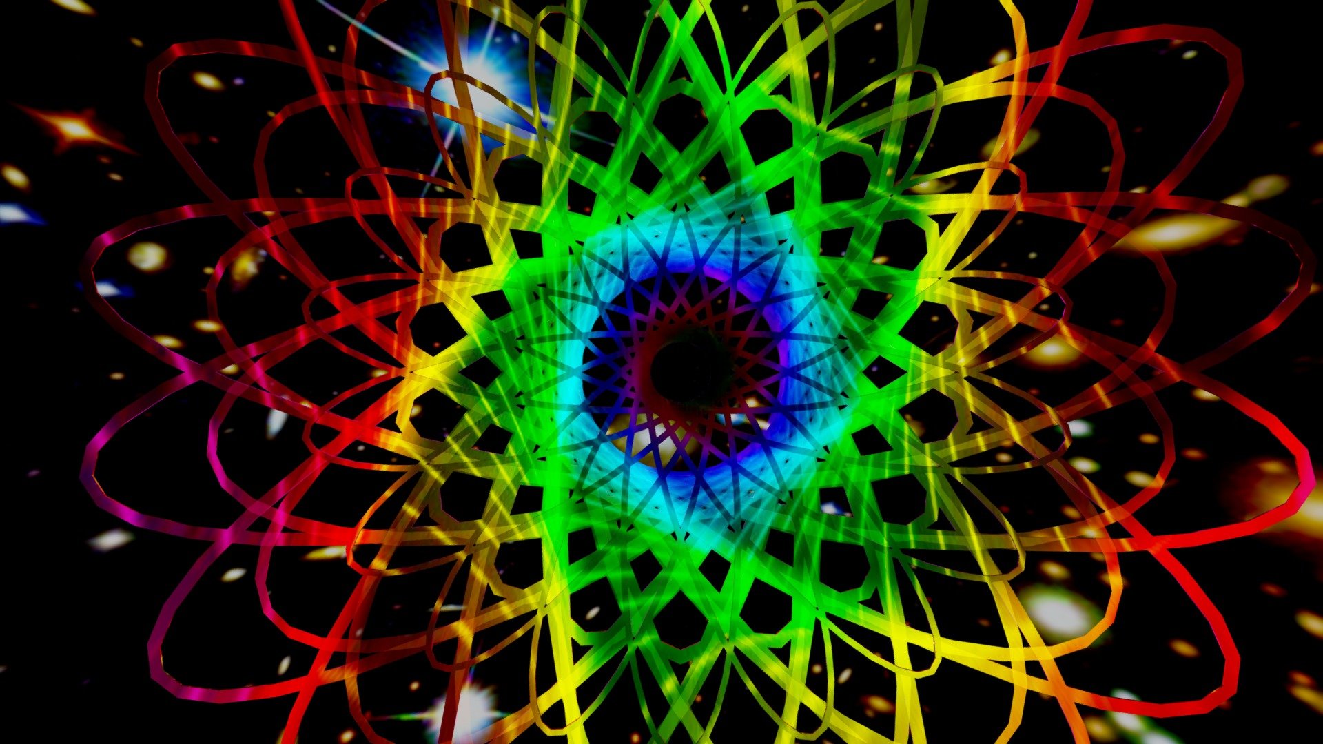 Flower sculpture animation
