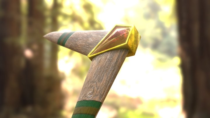 Zelda Ocarina of Time Boomerang 3D Model