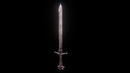 warrior sword 3D Model
