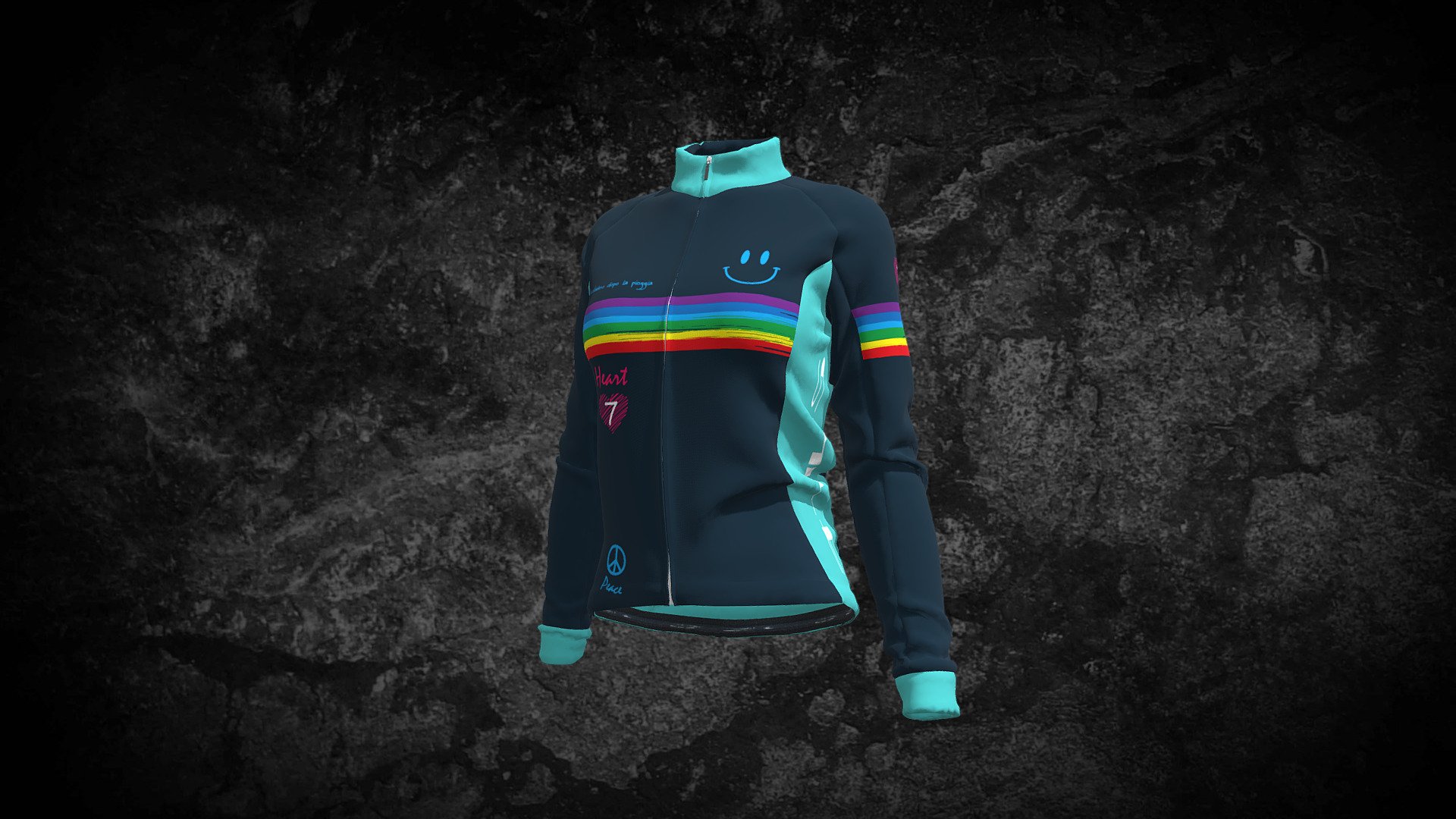 7ITA RAINBOW SMILE LADY JACKET