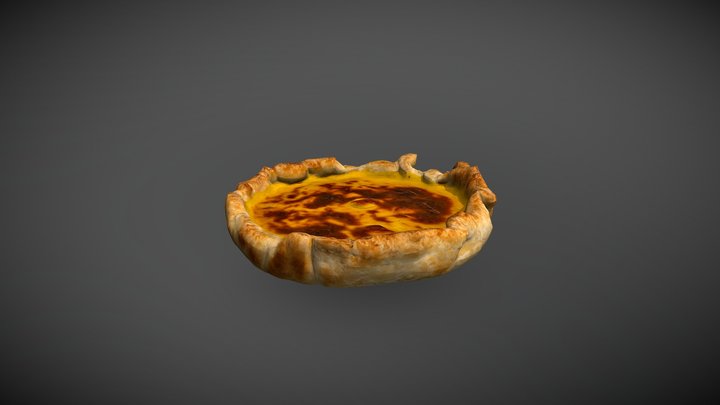 Tarte de Nata 3D Model