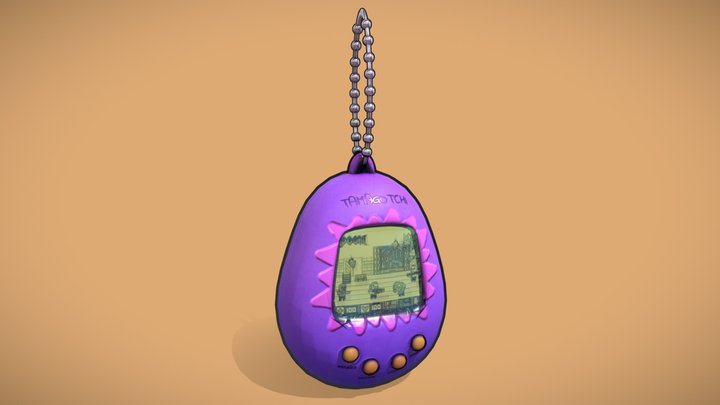 Tamagotchi - Doom 3D Model