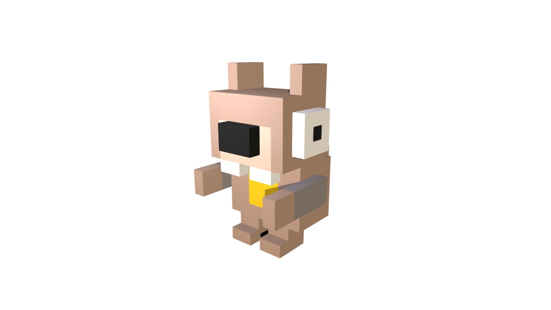 Voxel Squirrel