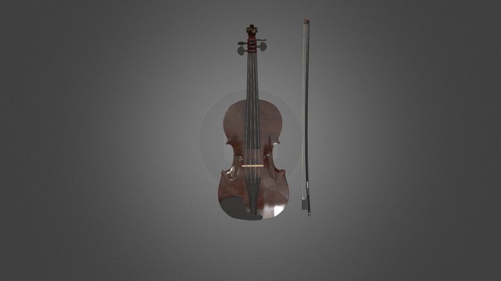 Violin - Agencia Todo 3D Model