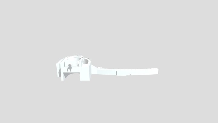 Helms Deep 3D Model
