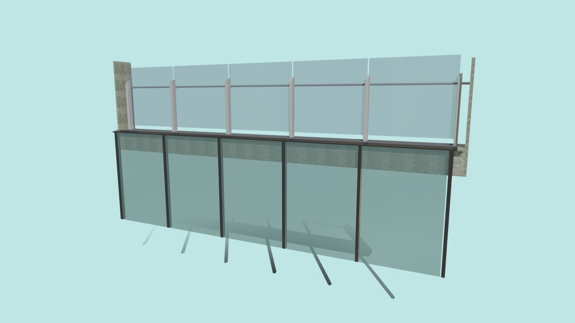 BFG Balustrade Assembly (10246-01) - Download Free 3D model by Darren ...
