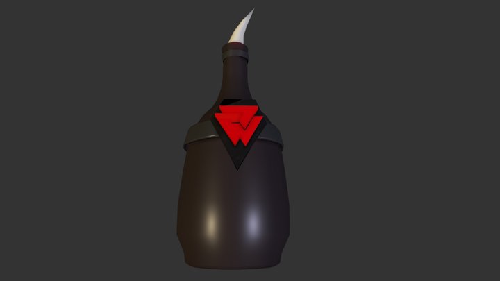 Viking Bottle 3D Model